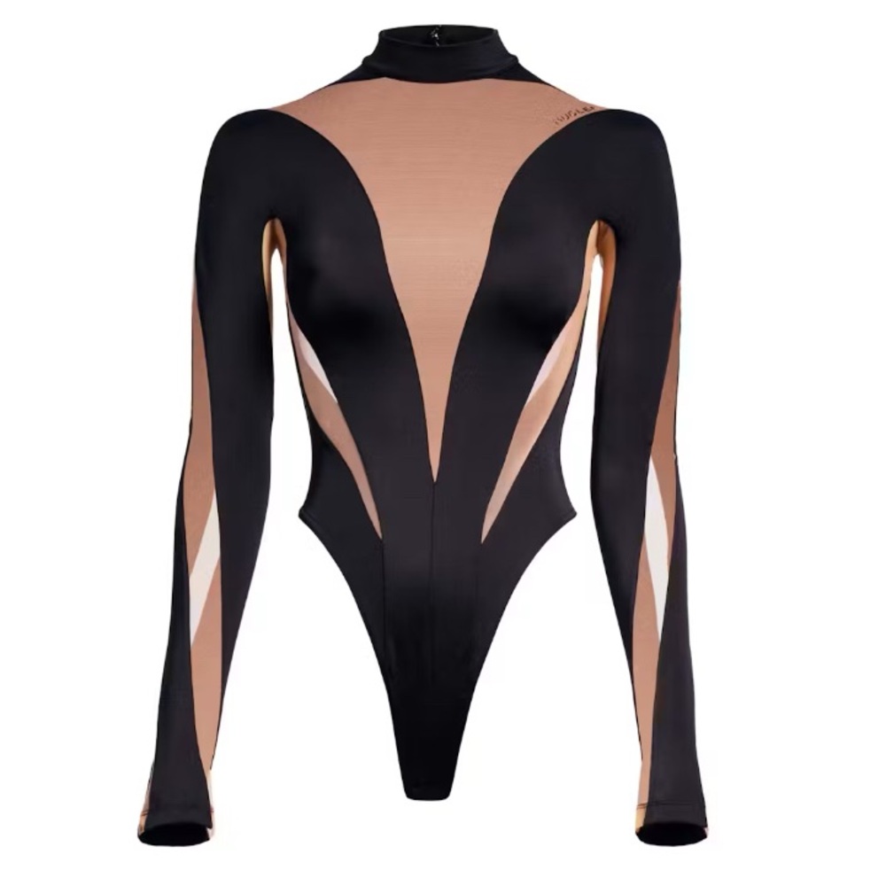 Mugler H&M Bodysuit Top M Medium New - Picture 10 of 12